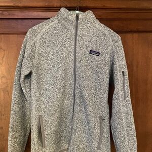 SOLD.  Women’s Patagonia Wool Stretch Jacket.  Gray, Size M
